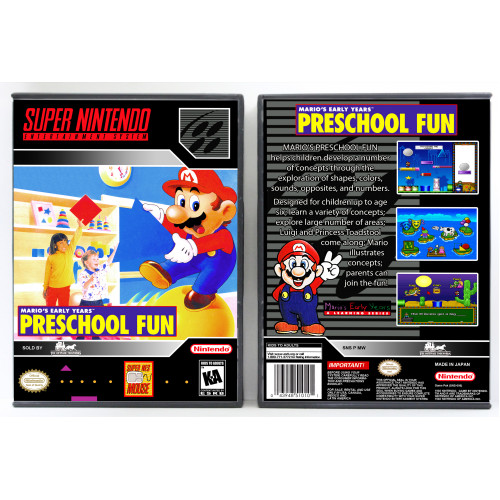 Mario's Early Years: Preschool Fun